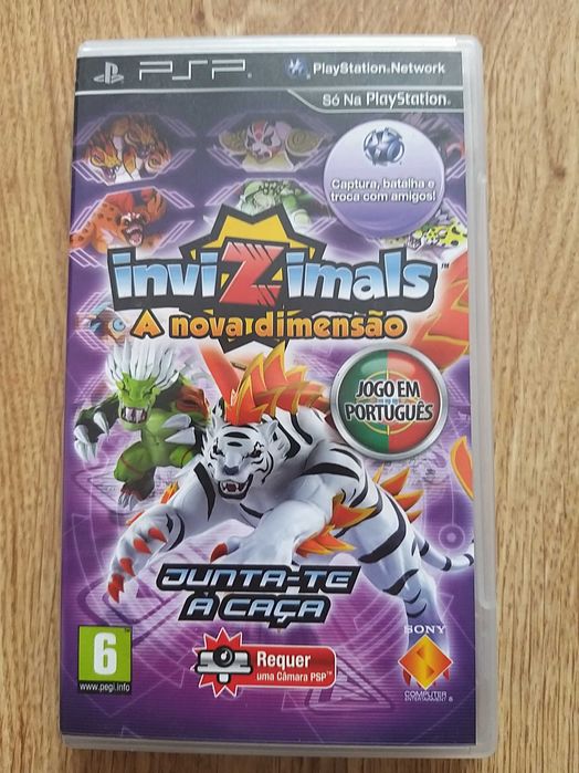 Jogo PSP InviZimals - A nova dimensão