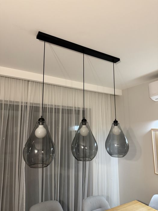 Lampa wiszaca 3 klosze