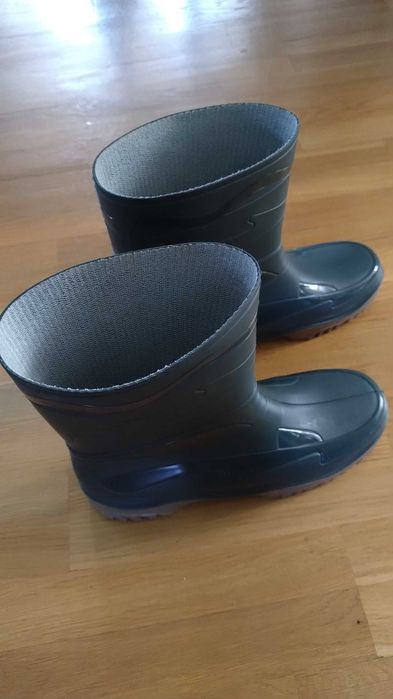 kalosze śniegowce ocieplane Demar 40 / 41 zielone PCV PVC