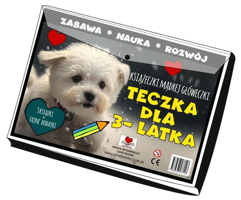 Teczka dla 3 latka. Książeczki mądrej główeczki. Love Books
