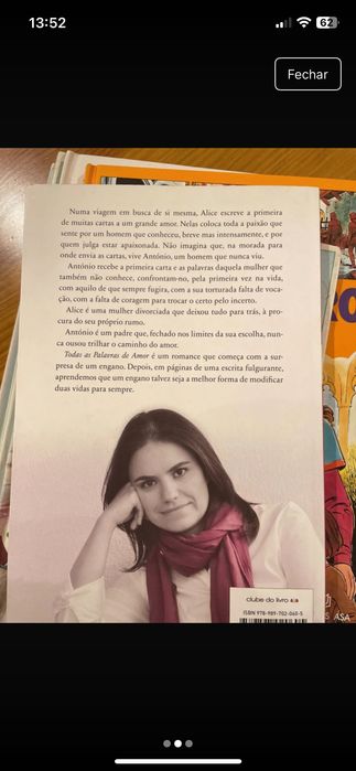 Livro “Todas as palavras de amor”