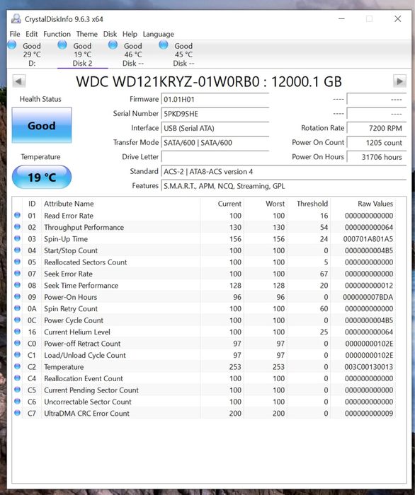 2 Discos Rigidos Western Digital WD Gold 12TB - Data Center/Enterprise