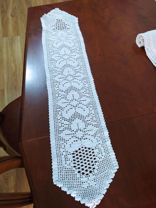 Napron em renda branco