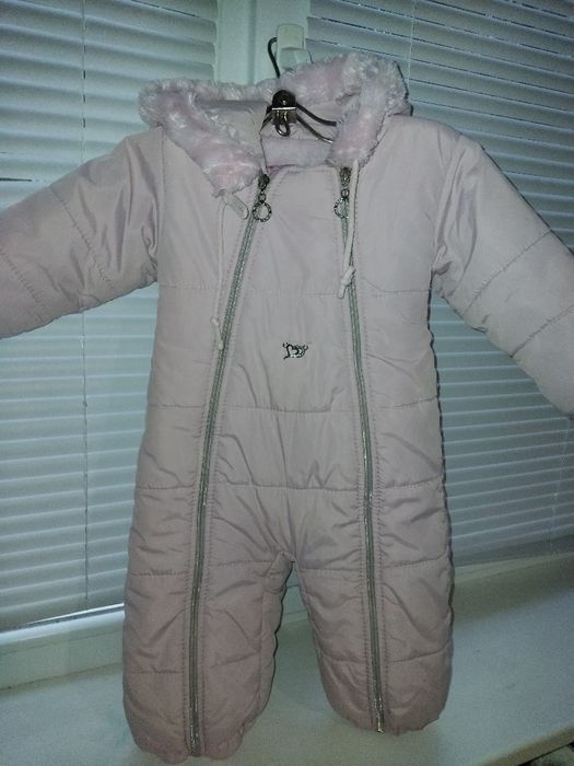 Зимовий комбінезон для дівчинки