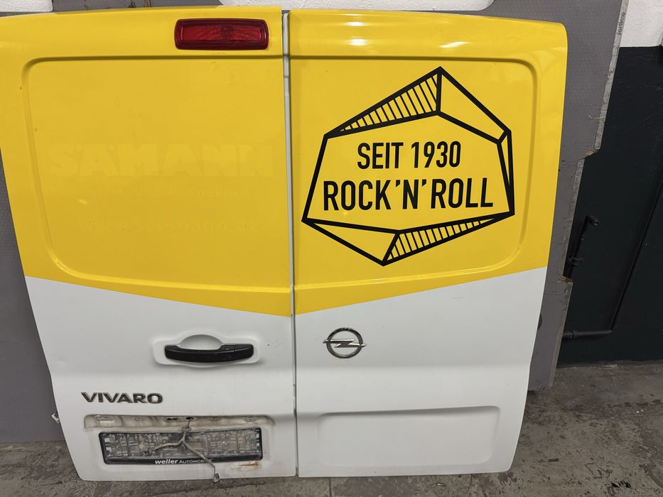 Drzwi Tylnie tyl Renault Trafic 3 Opel Vivaro B Fiat Talento