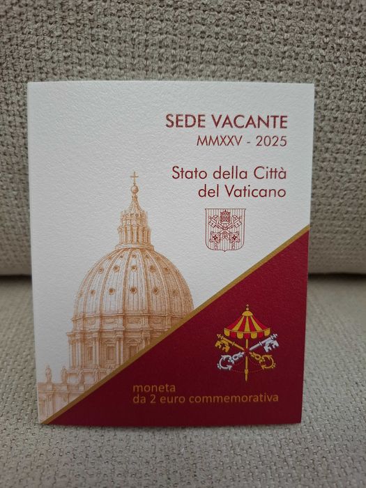 Moeda 2€ Sede vacante 2025