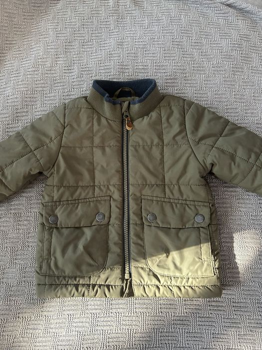 Kurtka khaki przejściowa Name it 80 cm