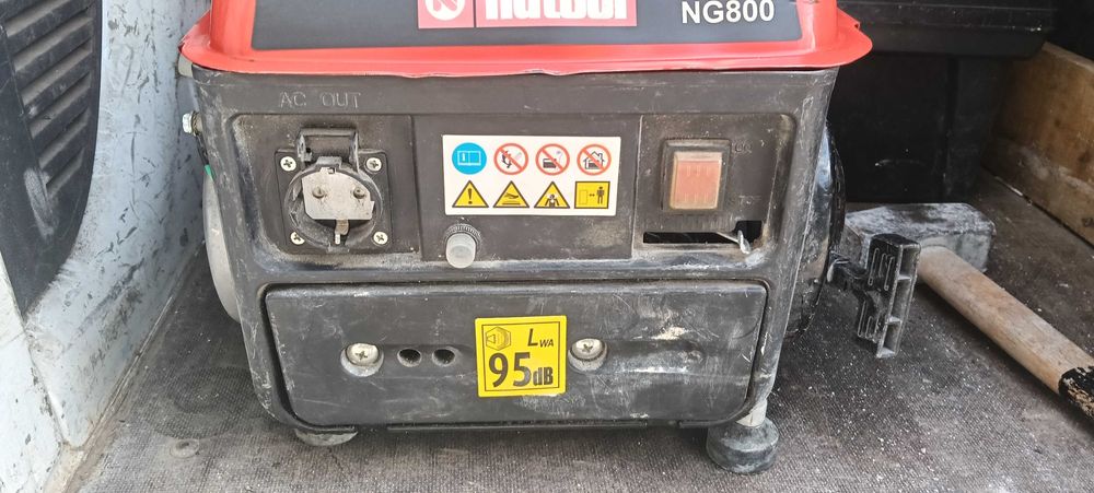 Gerador NG 800 a trabalhar