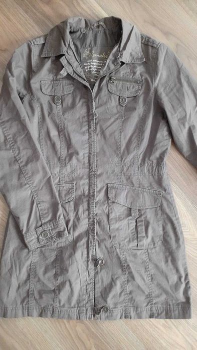 Parka brązowy płaszczyk kurtka roz.L
