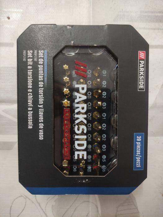 Conjunto de chaves de fenda Parkside Performance e Bits