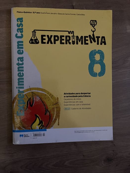 Caderno de atividades fisico quimica 8 ano