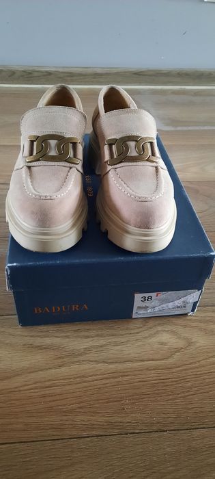 Mokasyny Badura. Stan idealny. Rozmiar 38