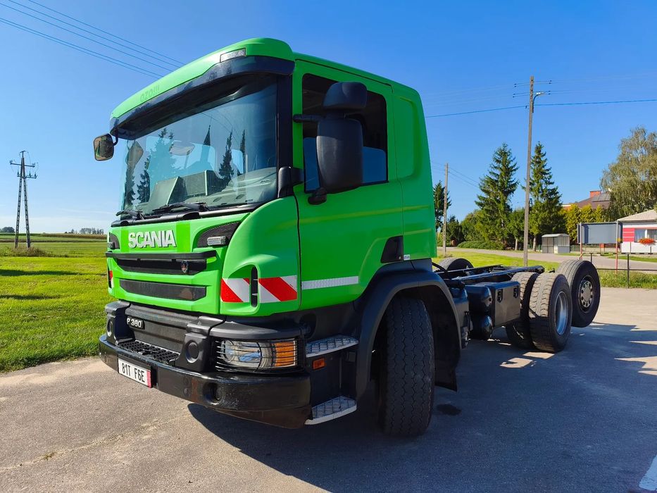 Scania P 360 6x2 Euro 6  Rama Beczka Wywrotka