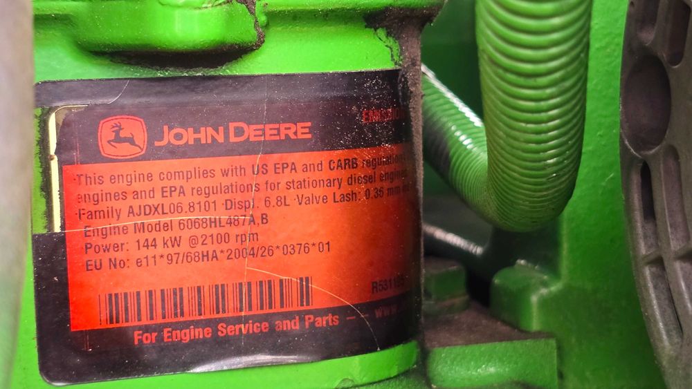 Свіжопривезений Джон дір 6930 John-Deere