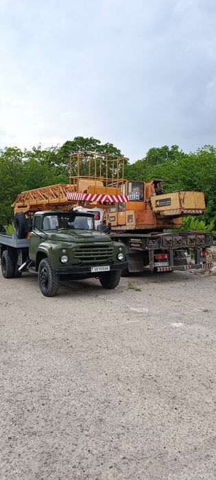 Услуги автовышки АП17, услуги автокрана 16т 21м стрела
