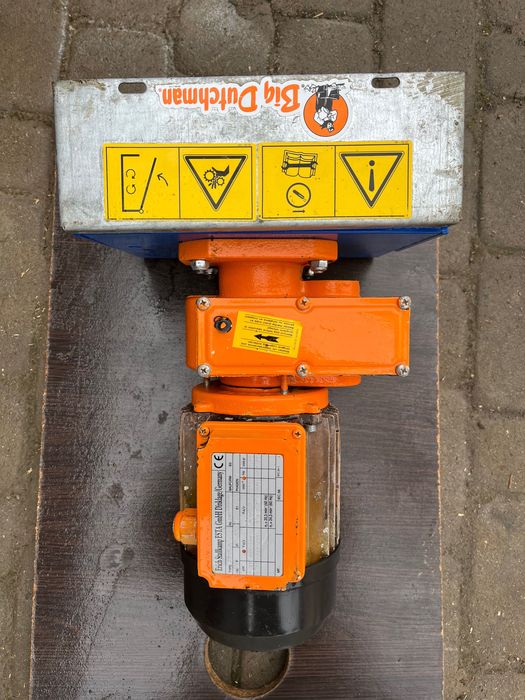 silnik z przekładnią wolnoobrotową