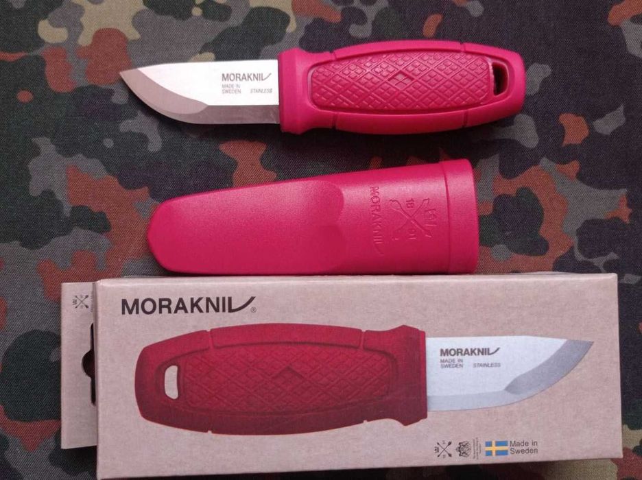 Ніж туристичний Morakniv Eldris mini 14.3см для грибів,рибалки в чехлі