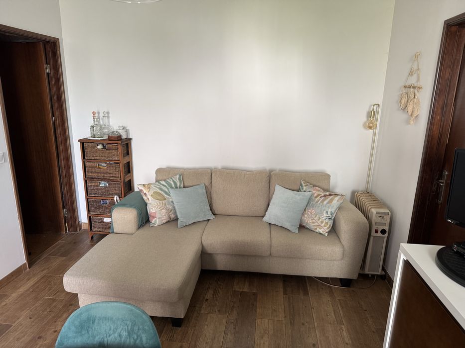 Sofá chaise longue 3 lugares