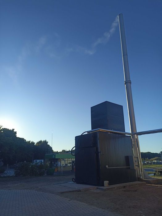 Kocioł na biomasę drewno 900kW