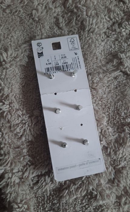 Серёжки в уши жемчуг