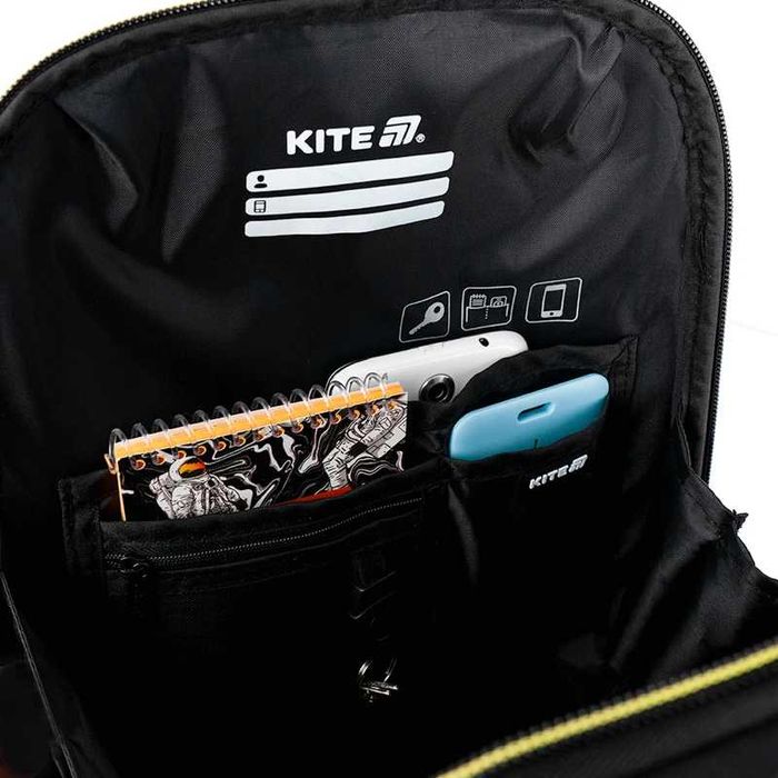 New 2025. Рюкзак шкільний каркасний Kite Education DC Batman в 1клас