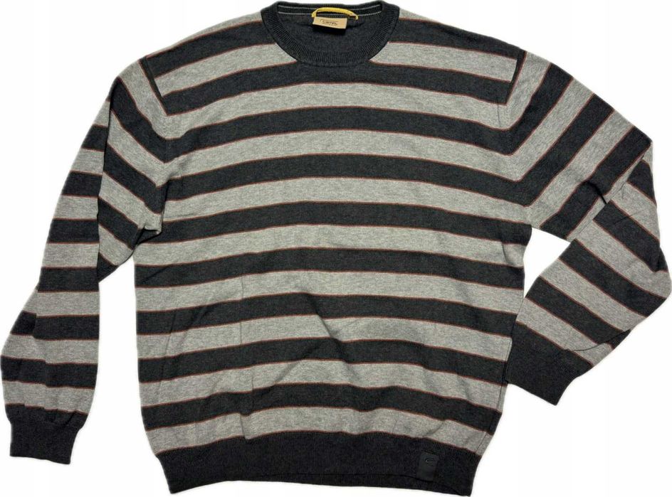 CAMEL ACTIVE XXL  sweter męski bawełna