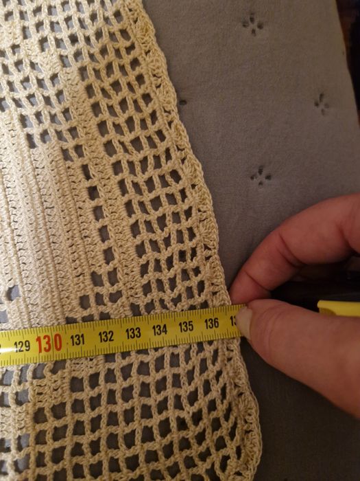 Lenço senhora e toalha em renda