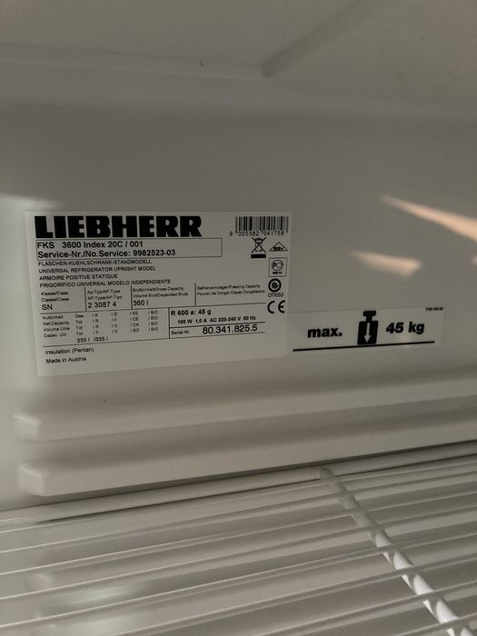 Промисловий холодильник Liebherr FKS 3600