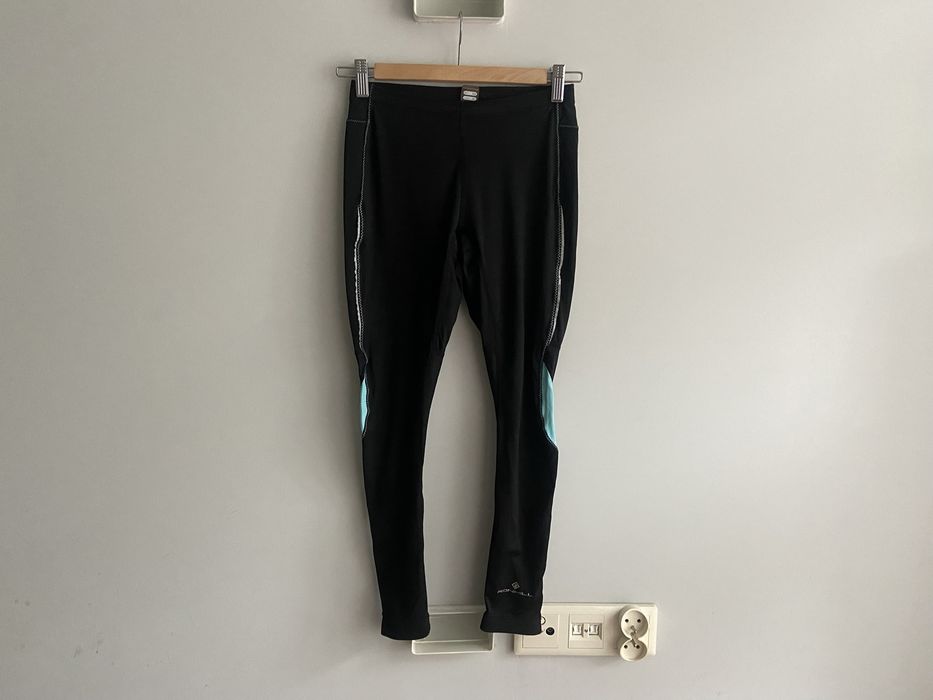 Ronhill sportowe legginsy z odblaskami kieszonka r 36