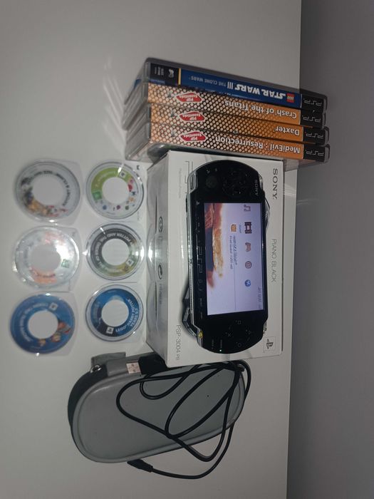 Konsola PSP 3004+ gry