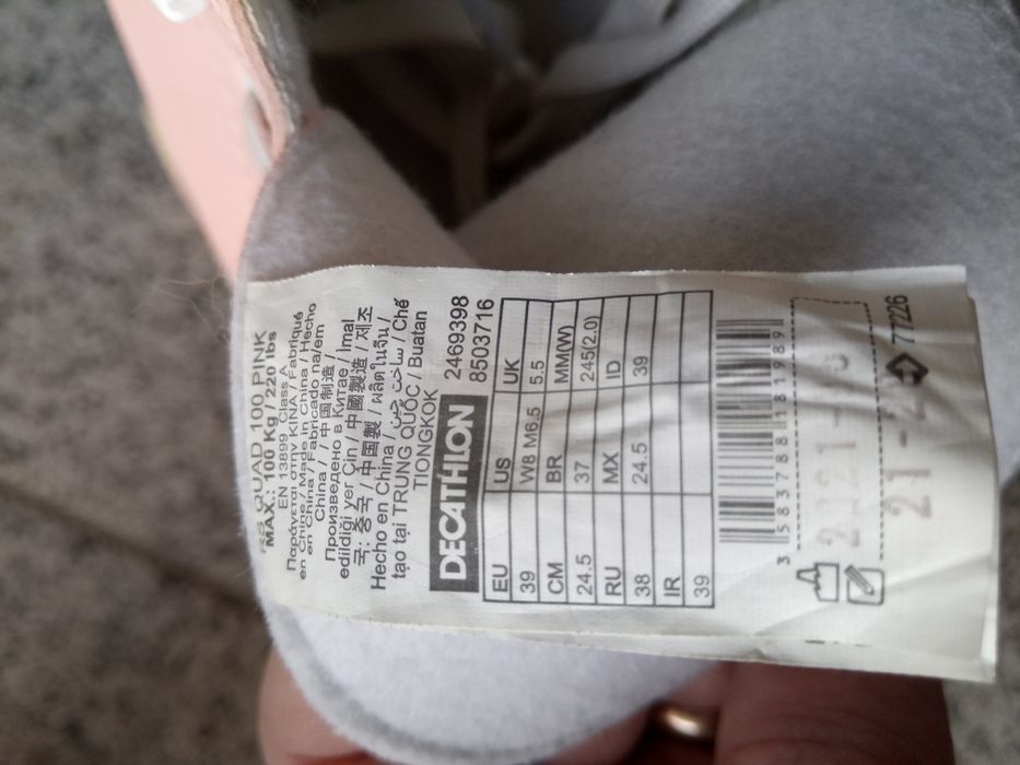 Patins 4 rodas Oxelo