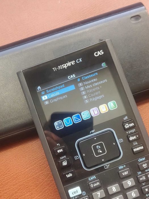 Calculadora texas t1 - nspire cx cas