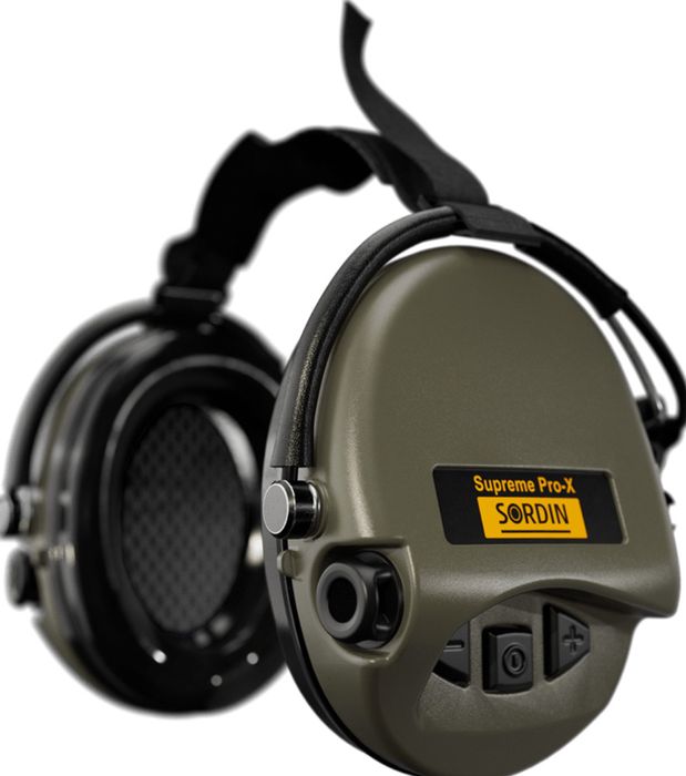 Активные наушники Sordin Supreme Pro X з задним держателем (76302-X-S)