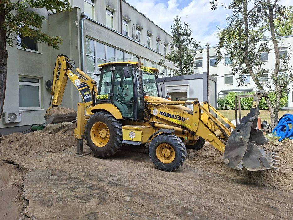 KOPARKO-ŁADOWARKA OD ZARAZ | Konstancin Jeziorna Roboty Ziemne Wykopy