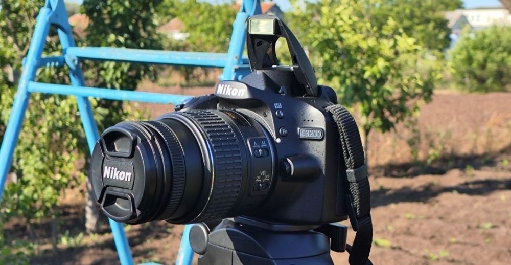 Nikon D3200 3000-Пробег+18+55 VR ll зеркальный фотоаппарат зеркалка