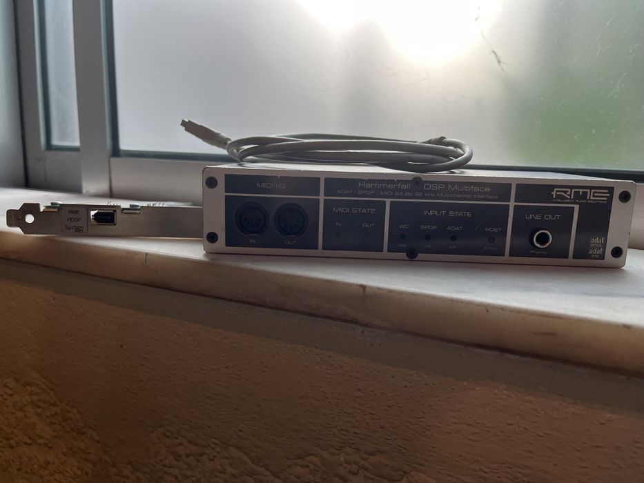 RME Multiface + placa PCI DSP64552293839361123