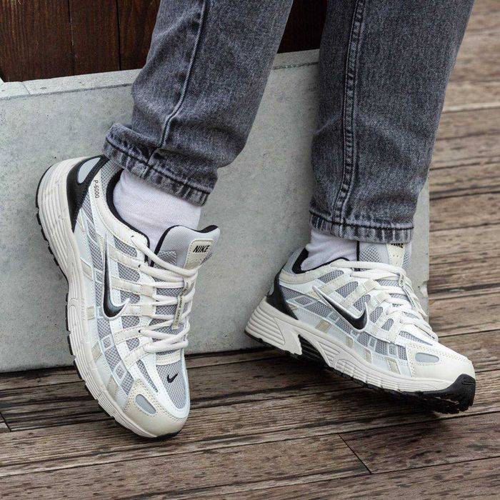 Кроссовки мужские Nike P-6000 Beige/Grey Кроссовки П-6000
