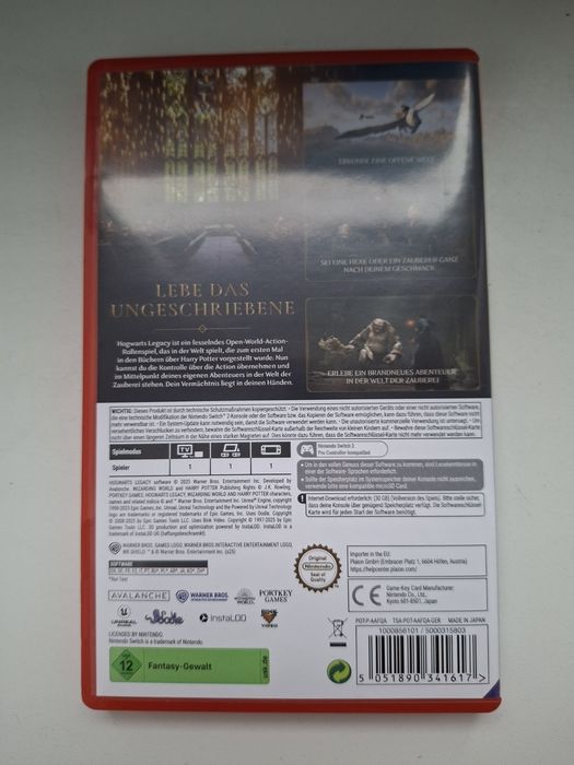 Hogwarts legacy Nintendo switch 2