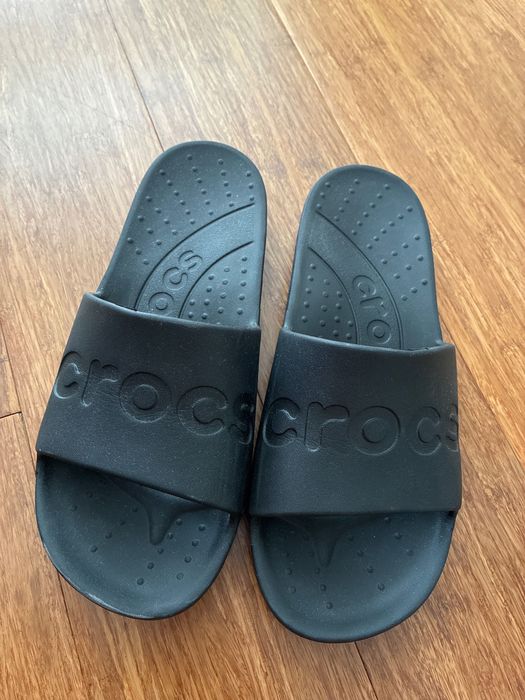 Klapki Crocs rozmiar w8/ M6 Czarne Męskie