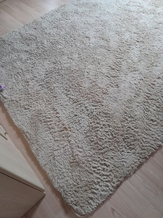 Dywan puszysty jasny