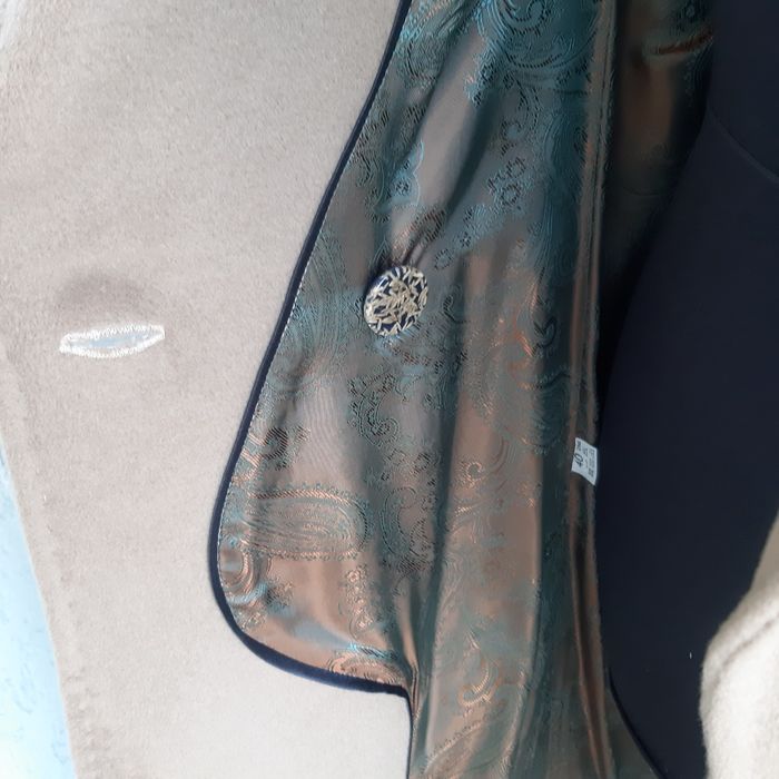 Płaszcz  palto wełniany +angora rozmiar 38/M