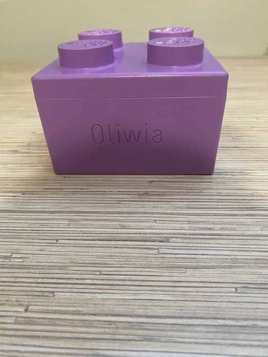 Śniadaniówka klocek Lego dla Oliwii