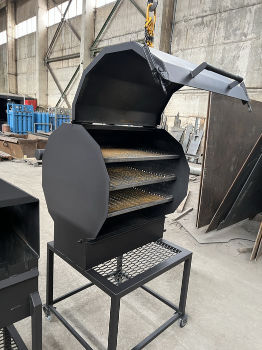 Автоматичний мангал Смокер бочка гриль