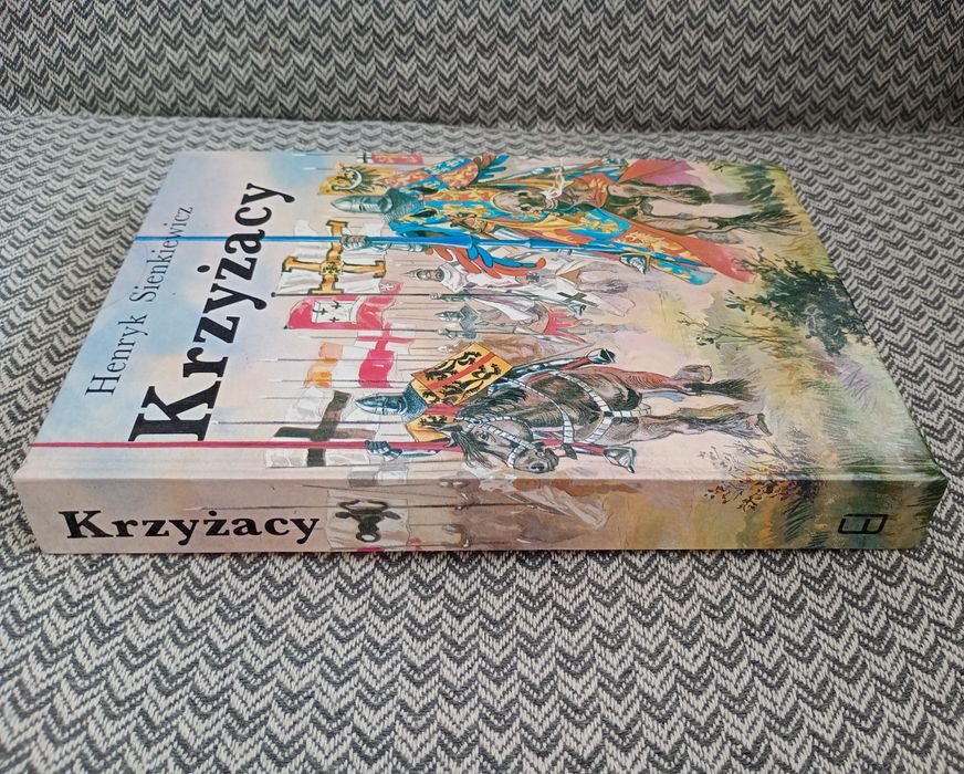 Książka Henryk Sienkiewicz Krzyżacy twarda oprawa ilustracje