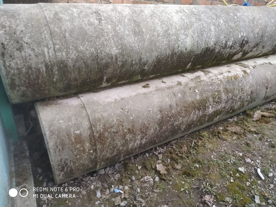 Продам асбестоцементные трубы диаметр 50см