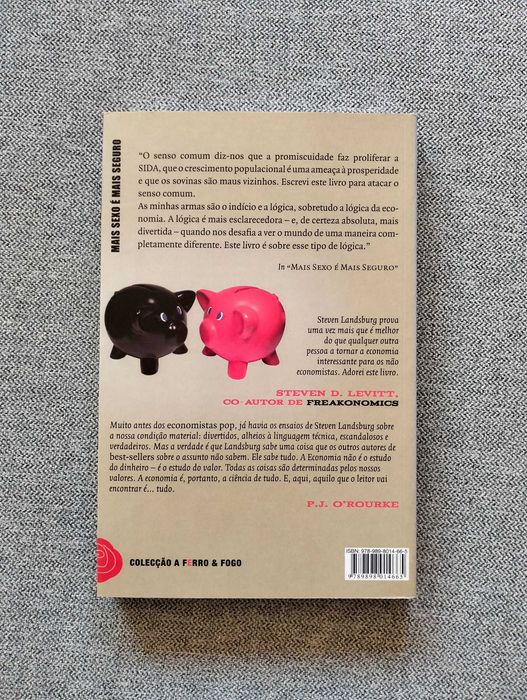Livro "Mais sexo mais seguro" de Steven E. Landsburg