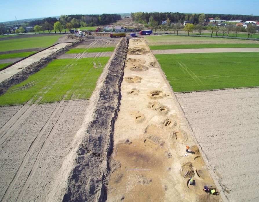 archeolog, nadzór archeologiczny, badania archeologiczne, Łódź