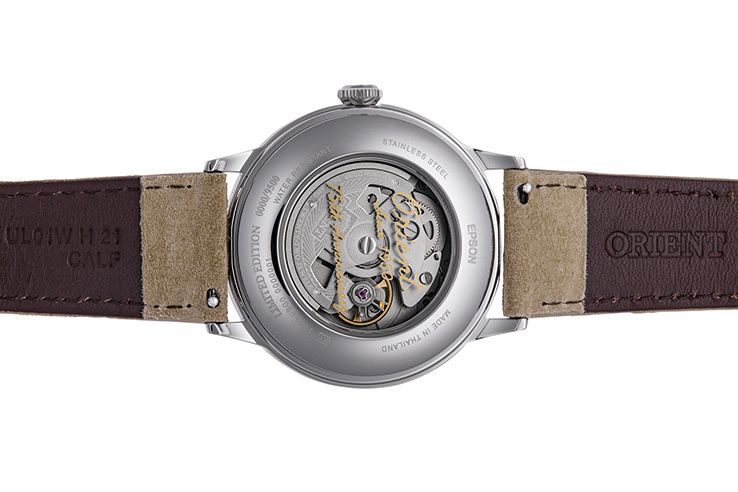 Японський годинник Orient Bambino 75th anniversary