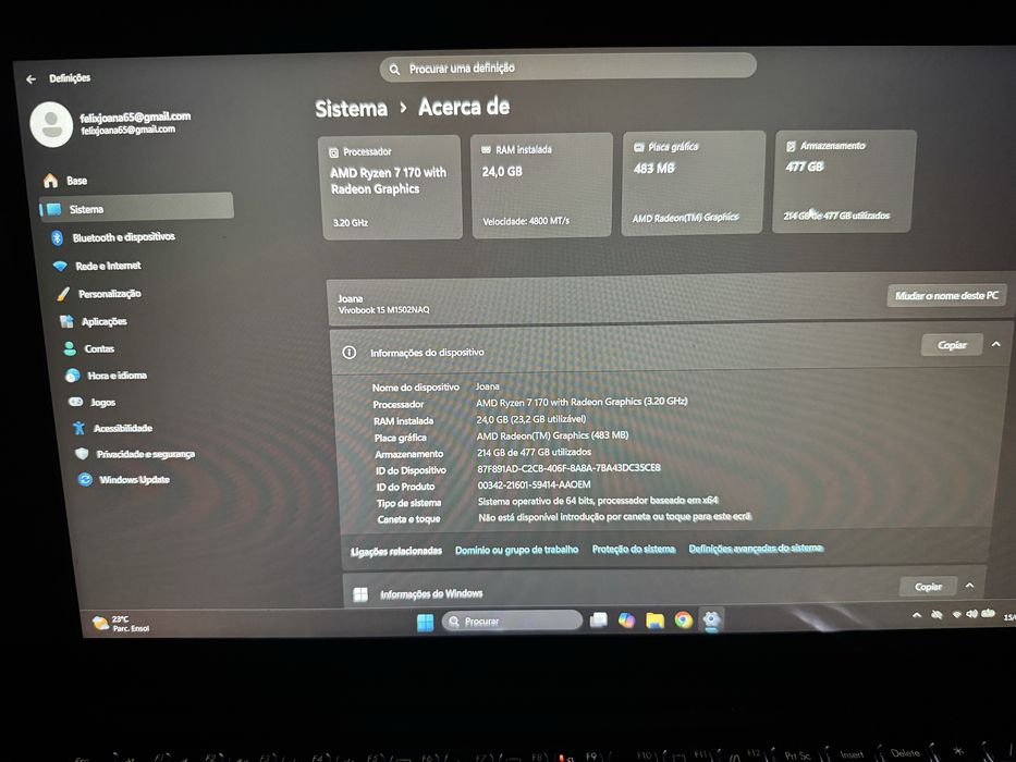 Computador Asus Vivobook