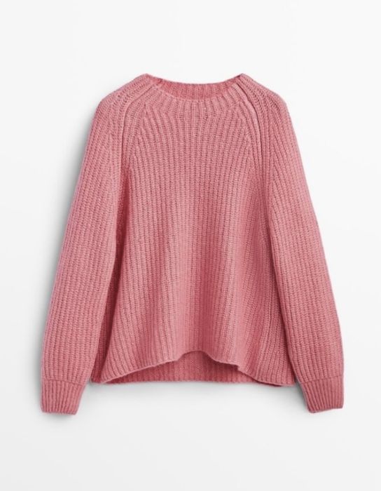 Светр Massimo Dutti рожевий